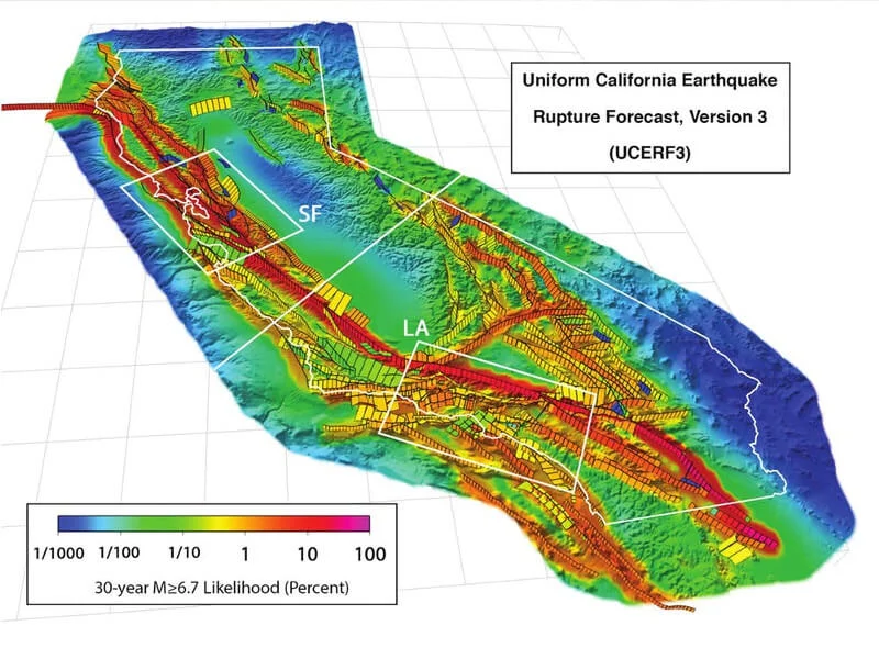 زلزله کالیفرنیا