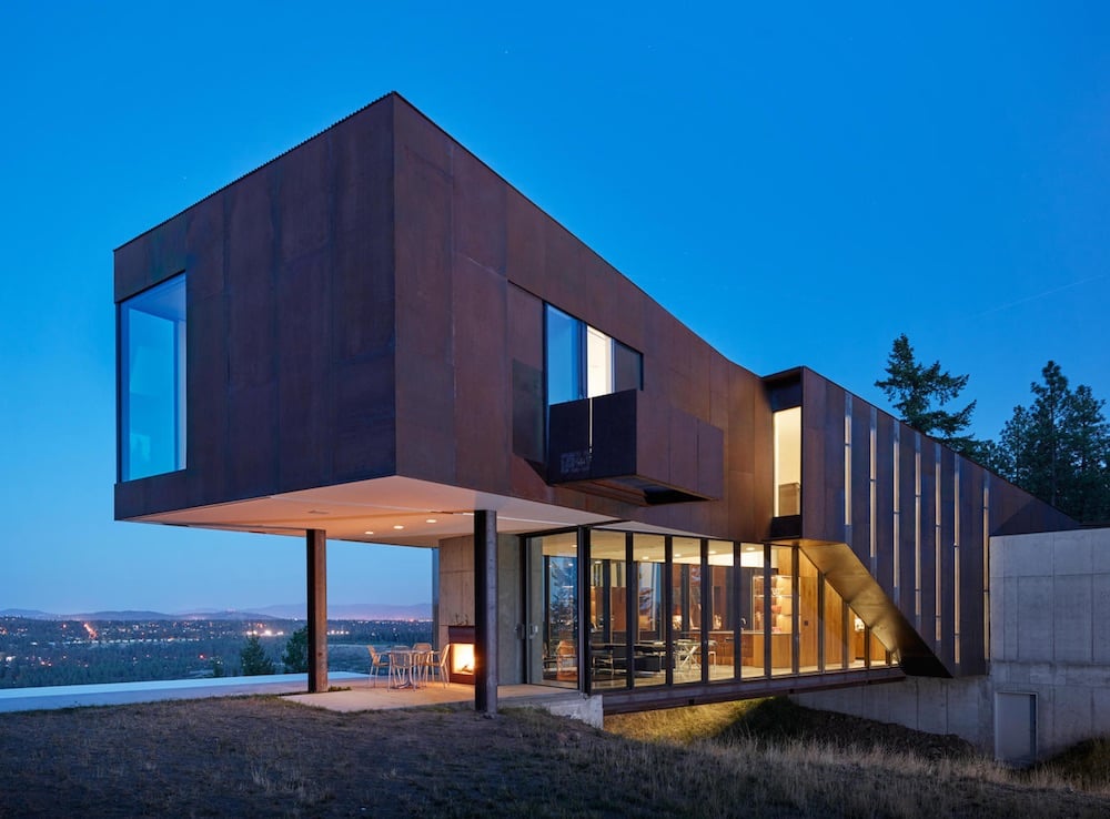 35 طراحی مدرن خانه-Rimrock House