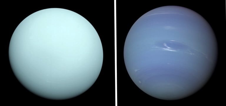 تفاوت سیارات اورانوس و نپتون